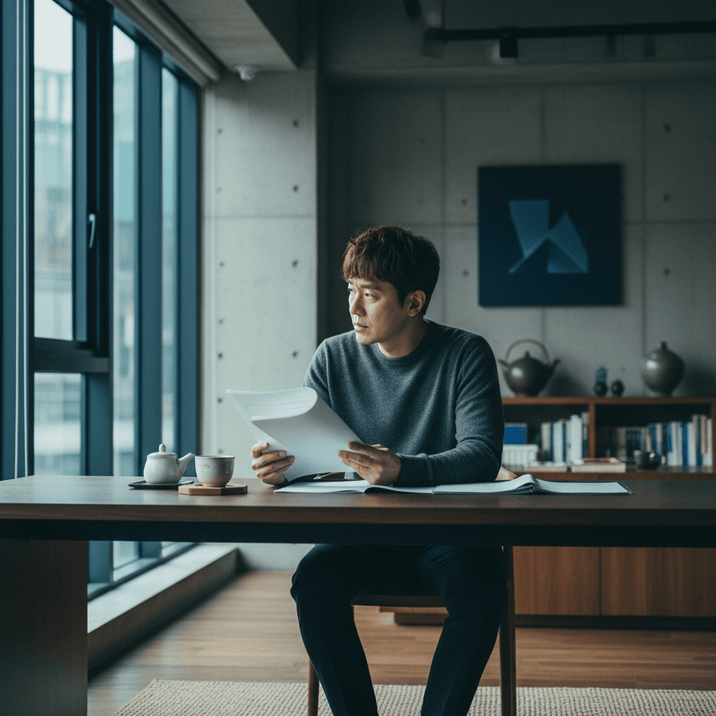 Seo Kang Joon — brand illustration